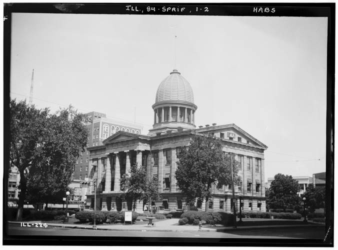 sangamon-Historic American Buildings Survey Collection, Library of Congress, LC-HABS ILL84-SPRIF,1-2